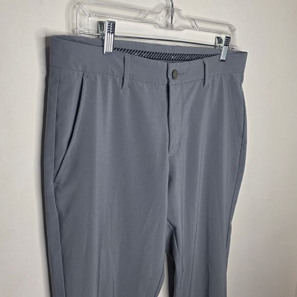 Primo Golf grey athletic golf pants joggers with zip ankle - 32S 32 short - Picture 2 of 6